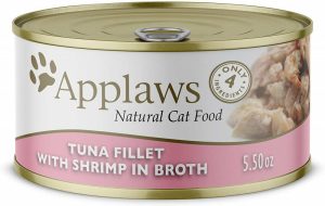 Additive Free Tuna Fillet With Prawn Canned Cat Food Cat