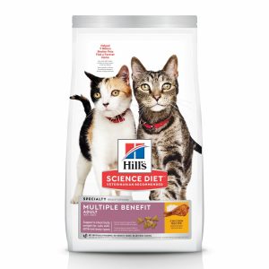 Adult Multiple Benefit Chicken Recipe Dry Cat Food Cat