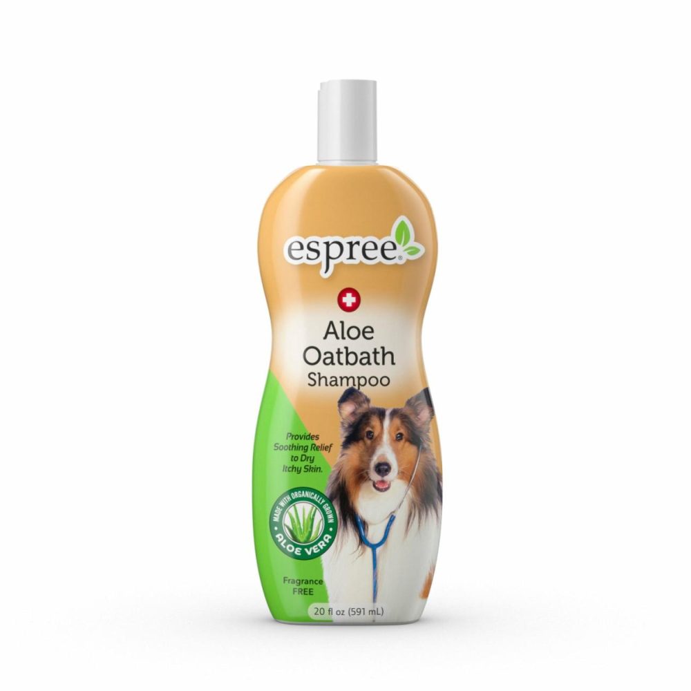 Aloe Oatbath Medicated Shampoo For Dogs & Cats 20 Ounce Dog