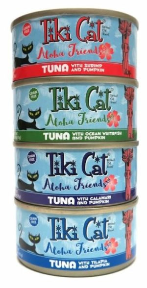 Aloha Friends Grain Free Variety Pack Canned Cat Food Cat