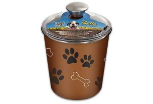 Bella Canister Copper Treat Holder Bowls & Feeders