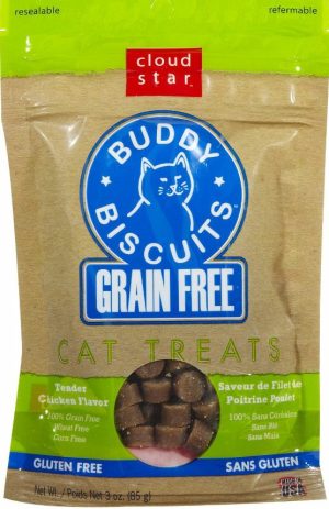 Buddy Biscuits Grain Free Tender Chicken Cat Treats Cat