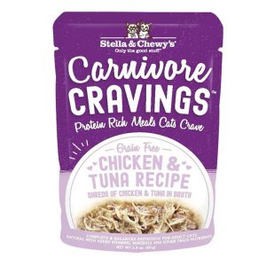 Carnivore Cravings Chicken & Tuna Recipe Wet Cat Food Cat