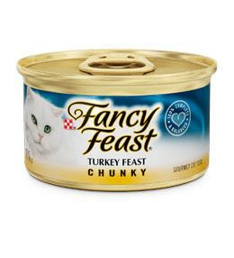 Chunky Turkey Canned Cat Food Cat