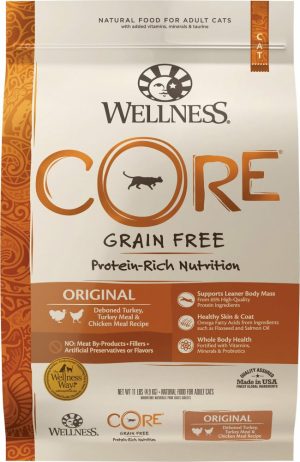 Core Natural Grain Free Original Turkey, Chicken, Whitefish & Herring Recipe Dry Cat Food Cat