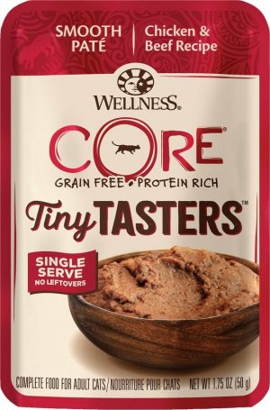 Core Tiny Tasters Chicken & Beef Pate Wet Cat Food Cat