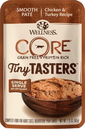 Core Tiny Tasters Chicken & Turkey Pate Wet Cat Food Cat