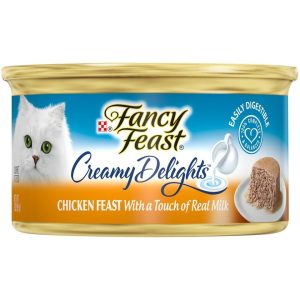 Creamy Delights Chicken Feast Pate In A Creamy Sauce Canned Cat Food Cat