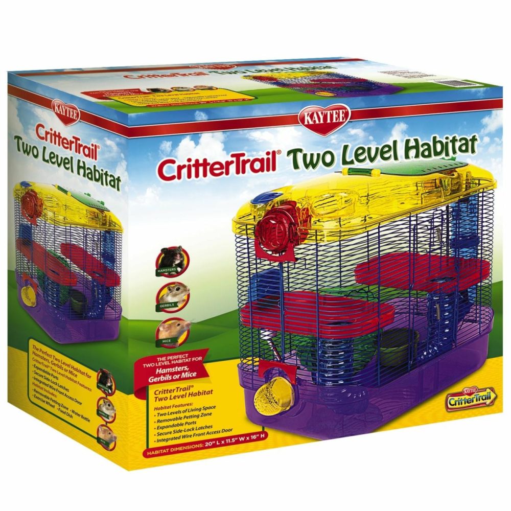 Crittertrail Two Level Habitat Small Animal