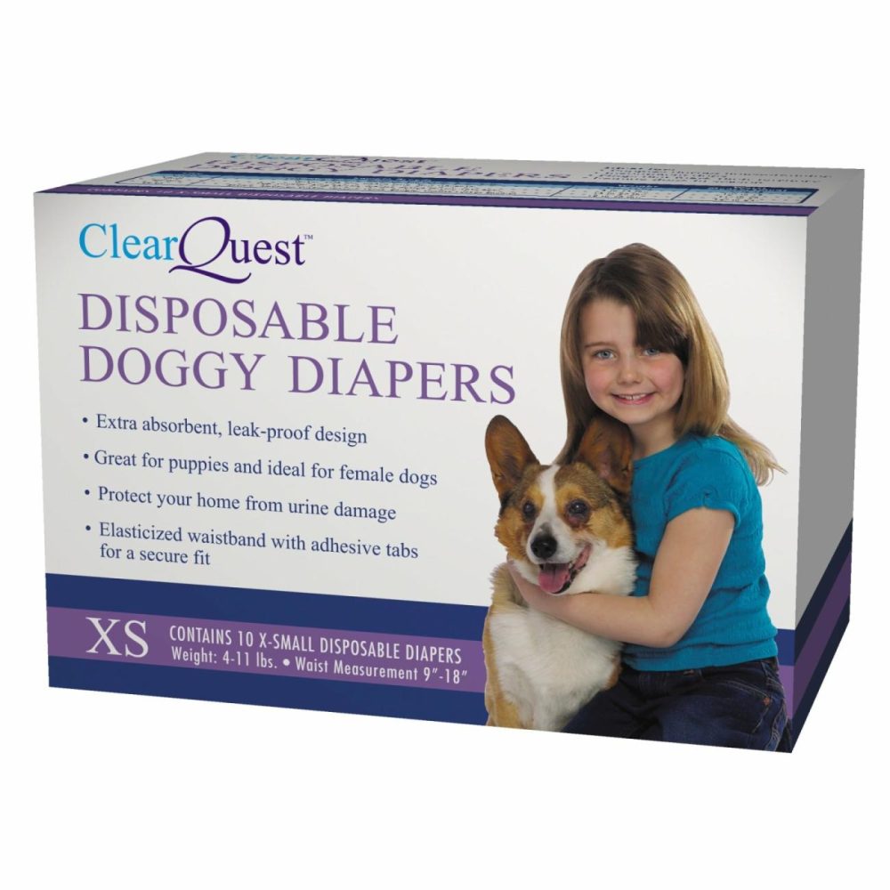 Disposable Doggy Diapers Xs Cleaning & Potty