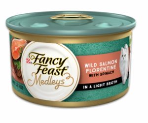 Elegant Medleys Salmon Florentine Canned Cat Food Cat