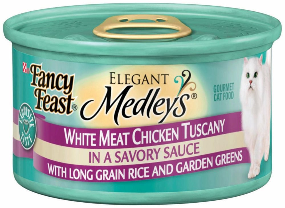 Elegant Medleys White Meat Chicken Tuscany Canned Cat Food Cat