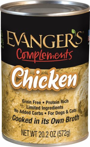 Evanger’s Grain Free Chicken Canned Dog & Cat Food Cat