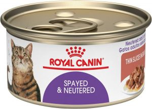 Feline Health Nutrition Spayed Or Neutered Thin Slices In Gravy Canned Cat Food Cat