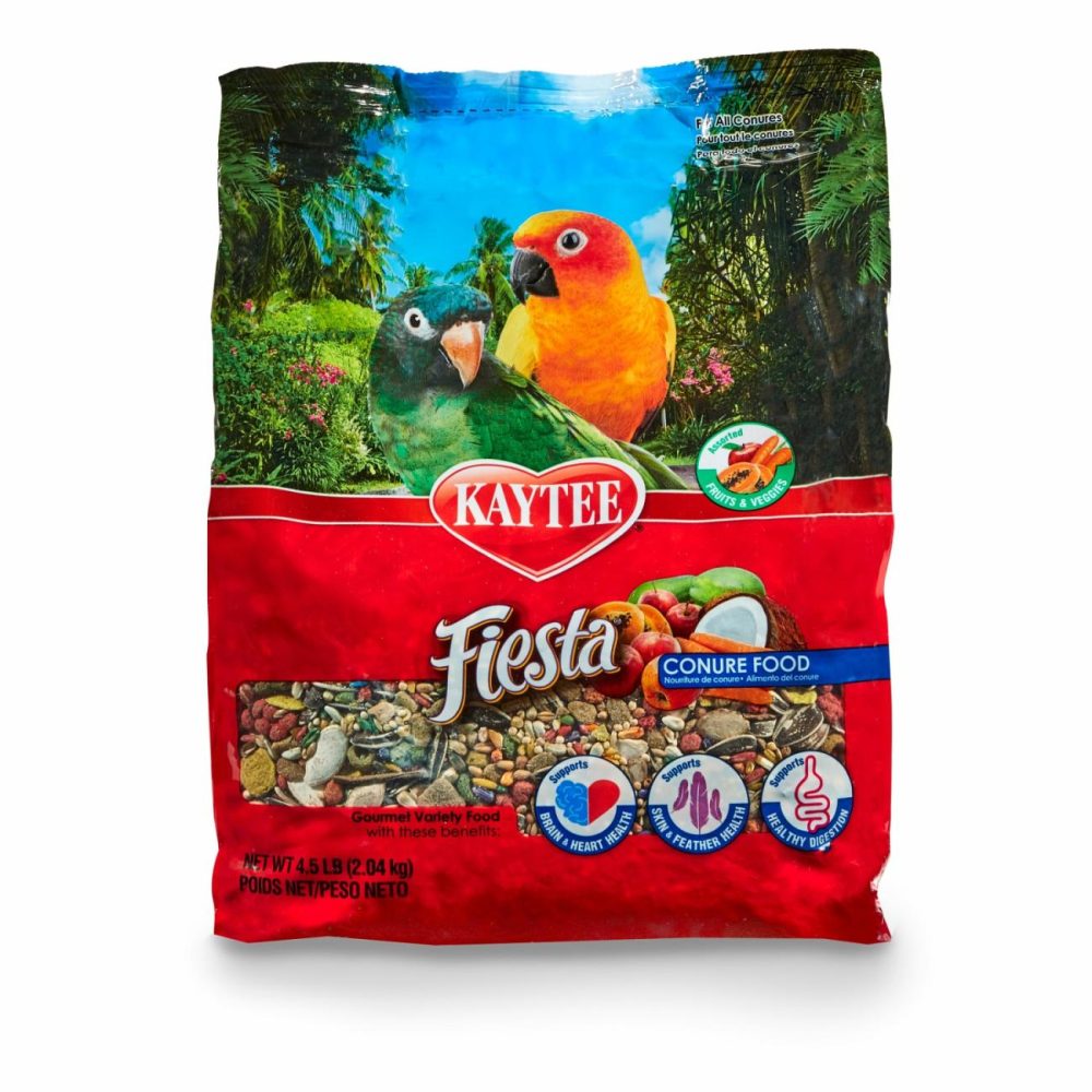 Fiesta Conure 4.5 Lb, Fortified Gourmet Diet Pet Bird