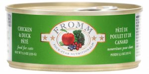 Four Star Grain Free Chicken & Duck Pate Canned Cat Food Cat