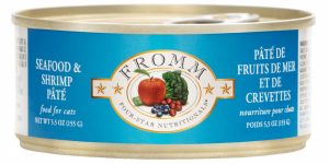 Four Star Seafood & Shrimp Pate Canned Cat Food Cat