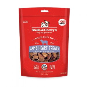 Freeze-Dried Raw Lamb Heart Dog Treats Dog