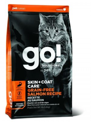 Go! Grain Free Skin + Coat Care Salmon Recipe Dry Cat Food Cat