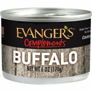 Grain Free Buffalo Canned Dog And Cat Food Dog