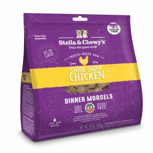 Grain Free Chick Chick Chicken Dinner Morsels Freeze Dried Raw Cat Food Cat