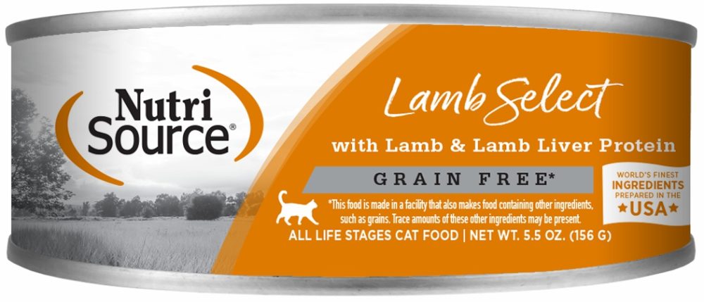 Grain Free Lamb & Lamb Liver Select Canned Cat Food Cat