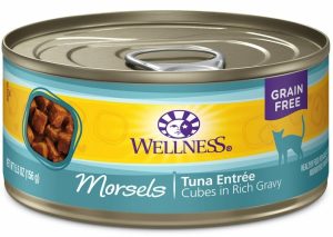 Grain Free Natural Tuna Morsels Recipe Wet Canned Cat Food Cat