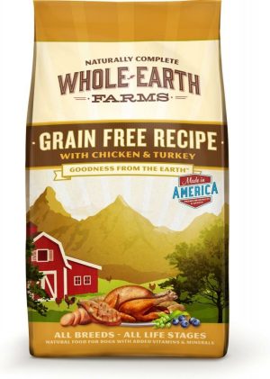 Grain Free Recipe With Chicken And Turkey Dry Dog Food Dog