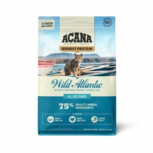 Grain Free Wild Atlantic Freeze Dried Coated Dry Cat Food 4Lb Cat