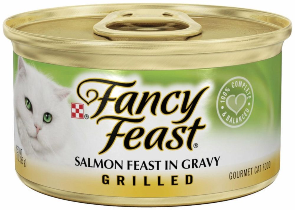 Grilled Salmon Canned Cat Food Cat