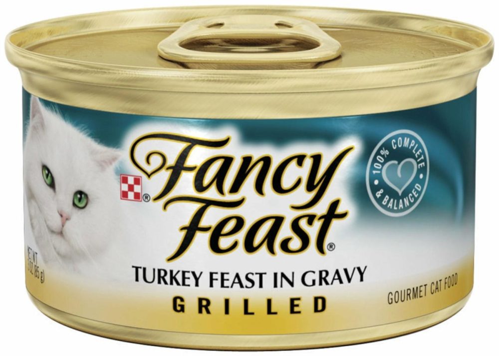 Grilled Turkey Feast Canned Cat Food Cat