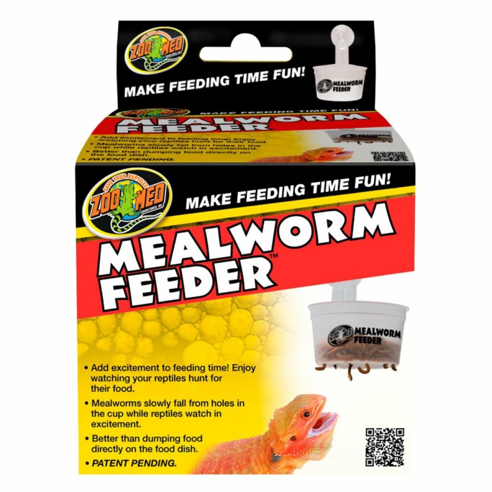 Hanging Mealworm Feeder Reptile