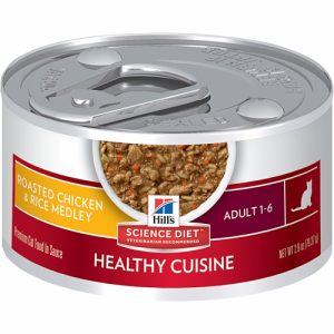 Healthy Adult Cuisine Roasted Chicken & Rice Medley Canned Cat Food Cat