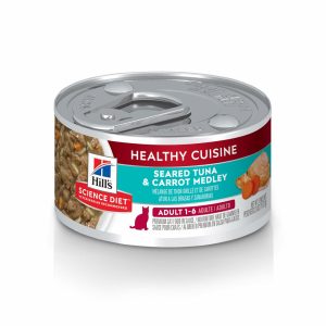 Healthy Cuisine Adult Seared Tuna & Carrot Medley Canned Cat Food Cat