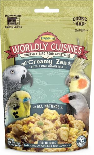 Higgins Worldly Cuisines Creamy Zen Food Pet Bird