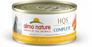 Hqs Complete Cat Grain Free Chicken With Sweet Potatoes Canned Cat Food Cat