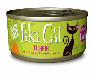 Kapi’Olani Luau Grain Free Tilapia In Tilapia Consomme Canned Cat Food Cat