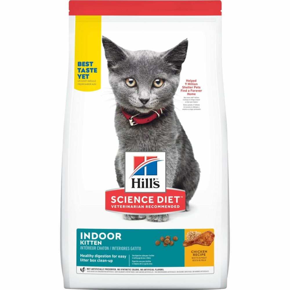 Kitten Indoor Dry Cat Food, Chicken Recipe Cat