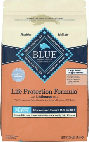 Life Protection Natural Chicken & Brown Rice Recipe Large Breed Puppy Dry Dog Food Dog