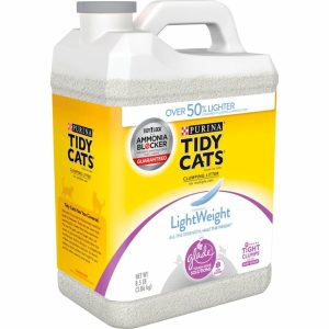 Lightweight Blossom Scented Tough Odor Solution Cat Litter Cat