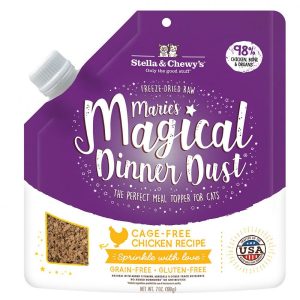 Marie’s Magical Dinner Dust Cage Free Chicken Cat Food Topper Cat