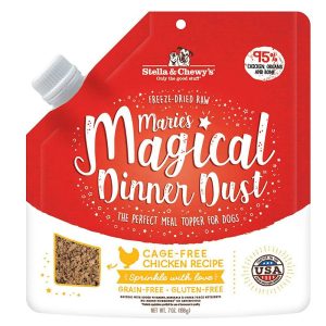 Marie’s Magical Dinner Dust Freeze-Dried Cage Free Chicken Recipe Dog Food Topper Dog