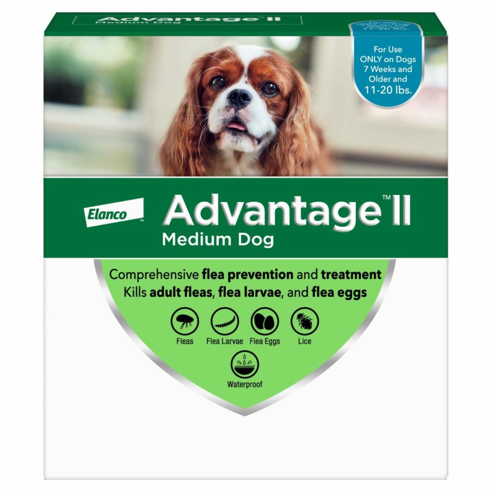 Medium Dog Vet-Recommended Flea Treatment & Prevention | Dogs 11-20 Lbs. Dog