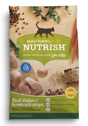 Natural Chicken & Brown Rice Recipe Dry Cat Food Cat