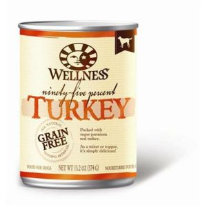 Natural Grain Free Adult 95% Turkey Canned Dog Food Dog