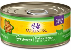 Natural Grain Free Gravies Turkey Dinner Canned Cat Food Cat