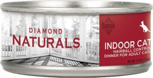 Naturals Indoor Hairball Control Adult Formula Canned Cat Food Cat