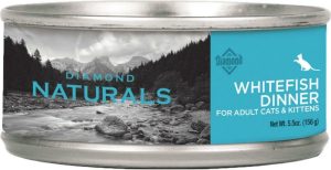 Naturals Whitefish Dinner Adult & Kitten Formula Canned Cat Food Cat