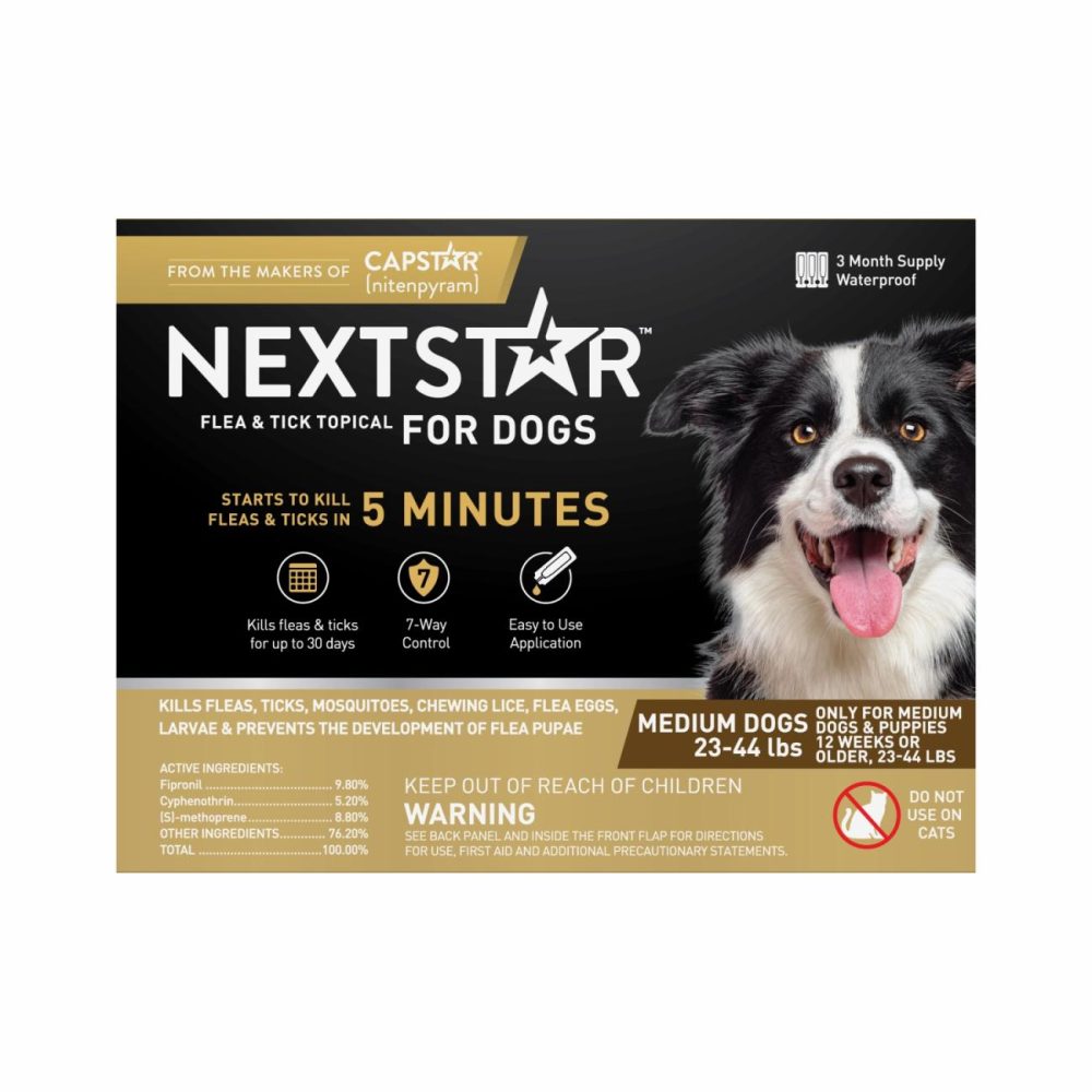 Nextstar Flea & Tick Topical Dog 23-44Lb 3Ct Dog