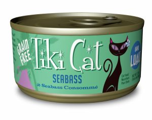 Oahu Luau Grain Free Seabass Canned Cat Food Cat